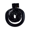CockLock Cage de Chasteté Sissy Rose 3.5 x 3.5 cm Noire